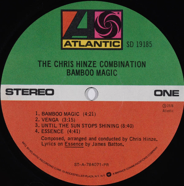 Chris Hinze Combination, The - Bamboo Magic