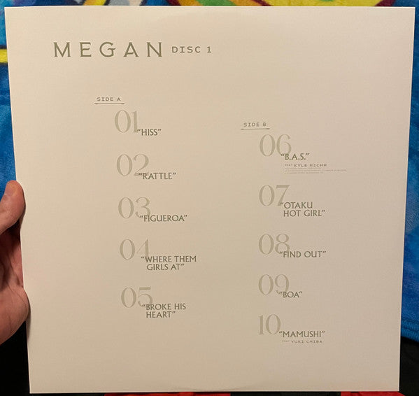 Megan Thee Stallion - Megan (METALLIC SILVER VINYL)