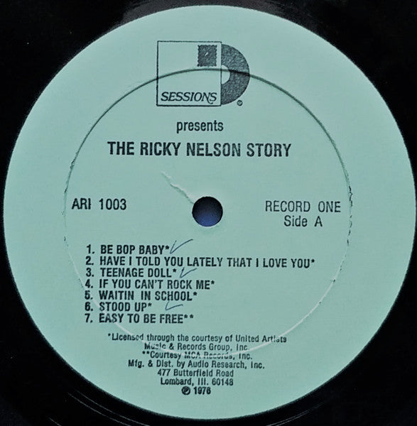 Ricky Nelson (2) - The Ricky Nelson Story