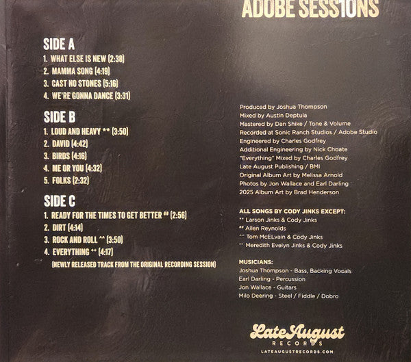 Cody Jinks - Adobe Sessions