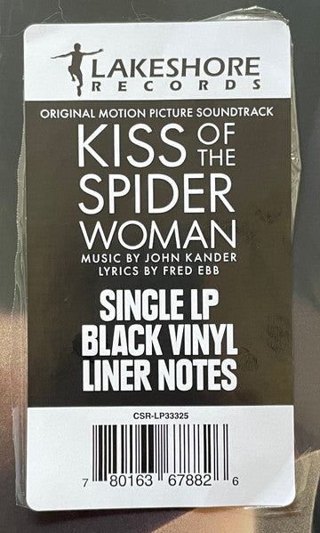 Jennifer Lopez / John Kander / Fred Ebb - Kiss Of The Spider Woman (Original Motion Picture Soundtrack)