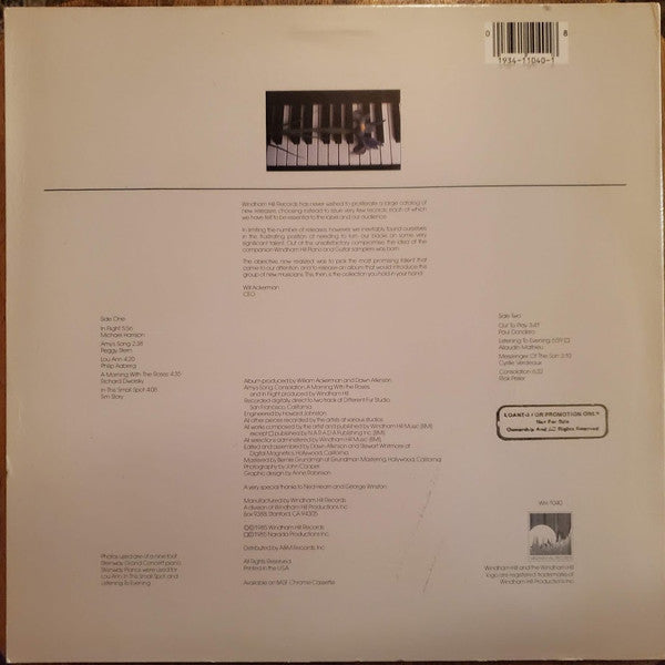 Various - Windham Hill Records Piano Sampler