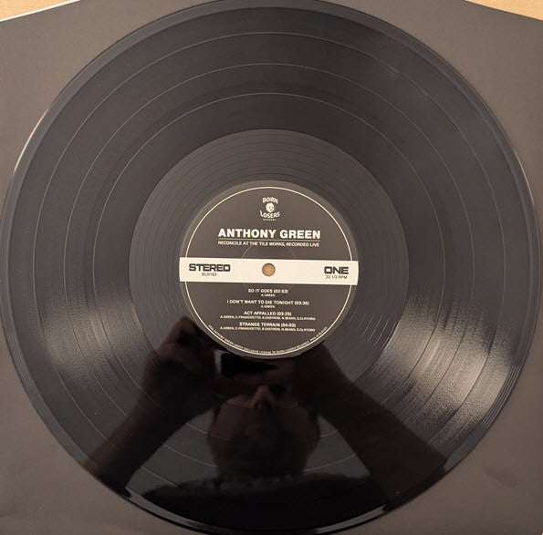 Anthony Green (6) - Reconcile At The Tile Works, Recorded Live [ULTRA CLEAR w/ BLACK GALAXY]