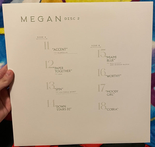 Megan Thee Stallion - Megan (METALLIC SILVER VINYL)