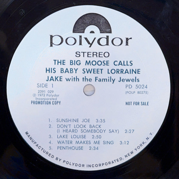 Jake And The Family Jewels - The Big Moose Calls His Baby Sweet Lorraine