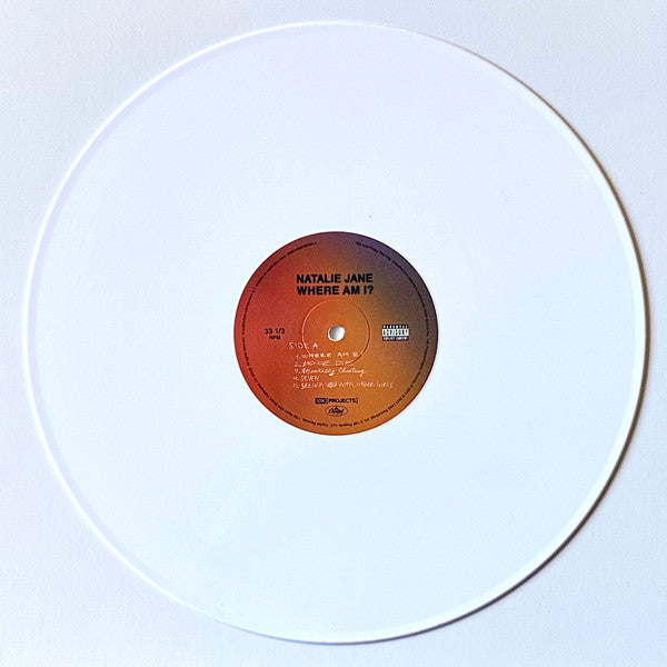 Natalie Jane - Where Am I? [WHITE VINYL]