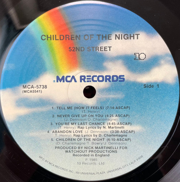 52nd Street - Children Of The Night