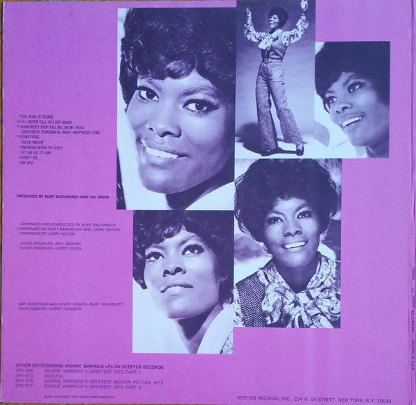 Dionne Warwick - I'll Never Fall In Love Again