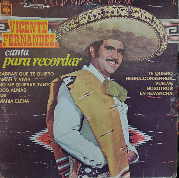 Vicente Fernandez - Para Recordar