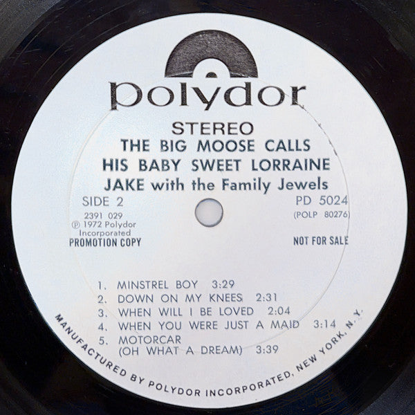 Jake And The Family Jewels - The Big Moose Calls His Baby Sweet Lorraine