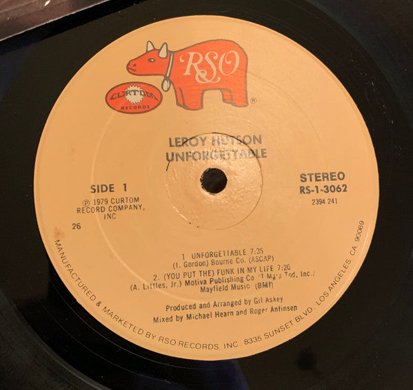 Leroy Hutson - Unforgettable