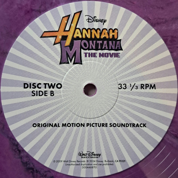 Miley Cyrus - Hannah Montana: The Movie (Original Motion Picture Soundtrack) [LAVENDER ECO VINYL]