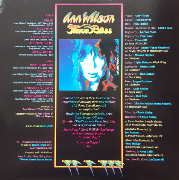 Ann Wilson - Fierce Bliss