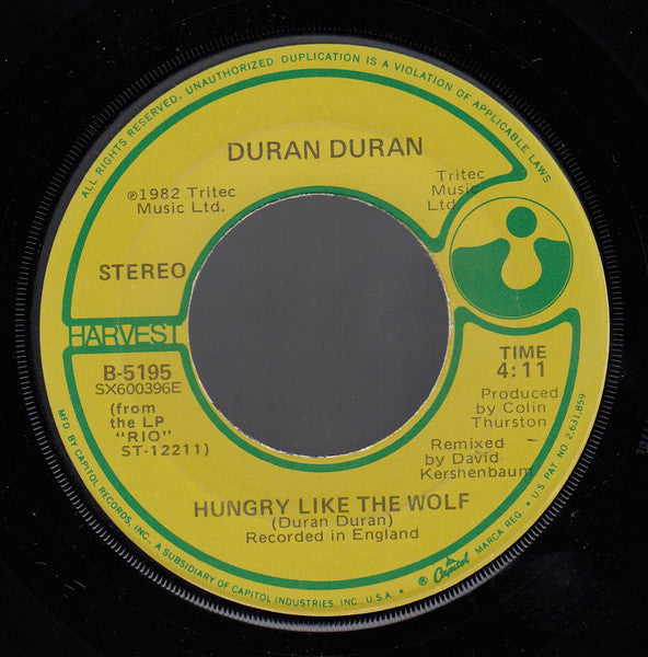 Duran Duran - Hungry Like The Wolf