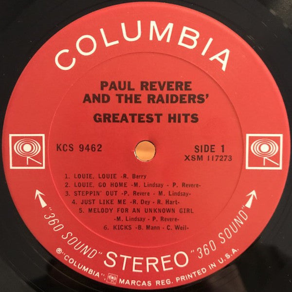 Paul Revere & The Raiders' Greatest Hits