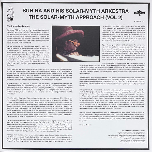 The Sun Ra Arkestra - The Solar-myth Approach (Vol 2)