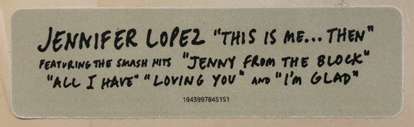 Jennifer Lopez - This Is Me… Then