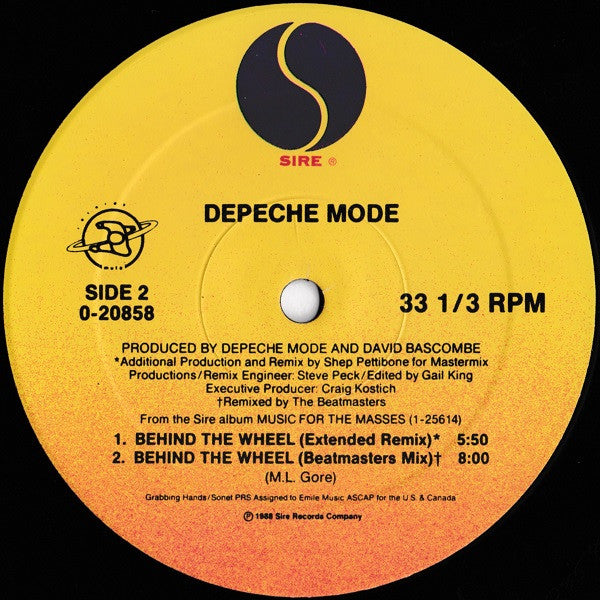 Depeche Mode - Behind The Wheel / Route 66 (Megamix)