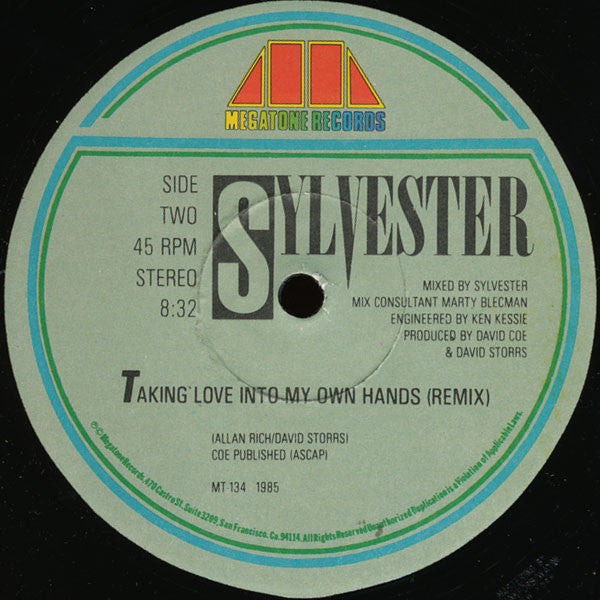 Sylvester - Lovin Is Really My Game (Remix) / Taking Love Into My Own Hands (Remix)