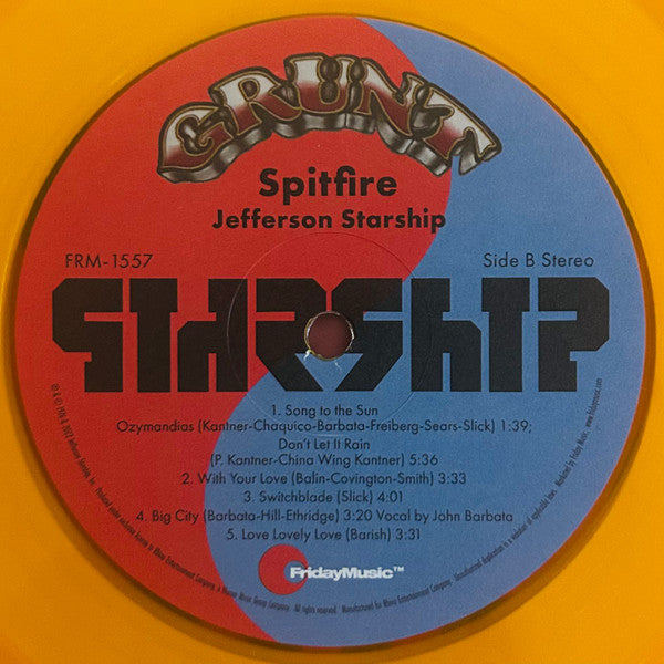 Jefferson Starship - Spifire