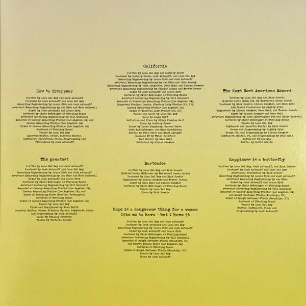 Lana Del Rey - NFR!