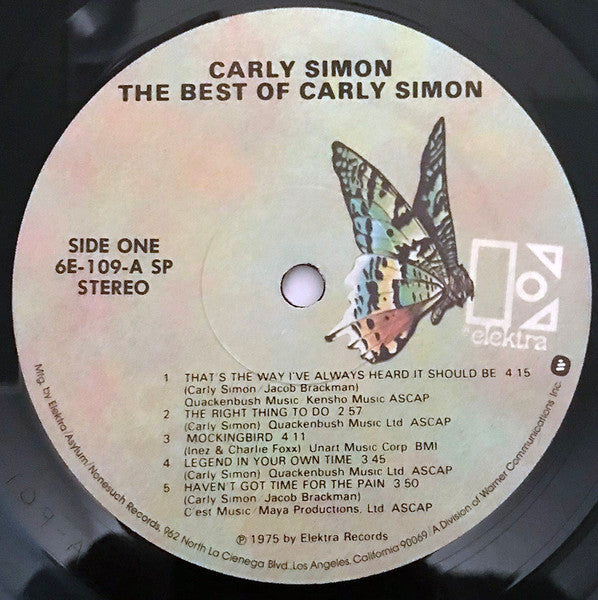 The Best Of Carly Simon