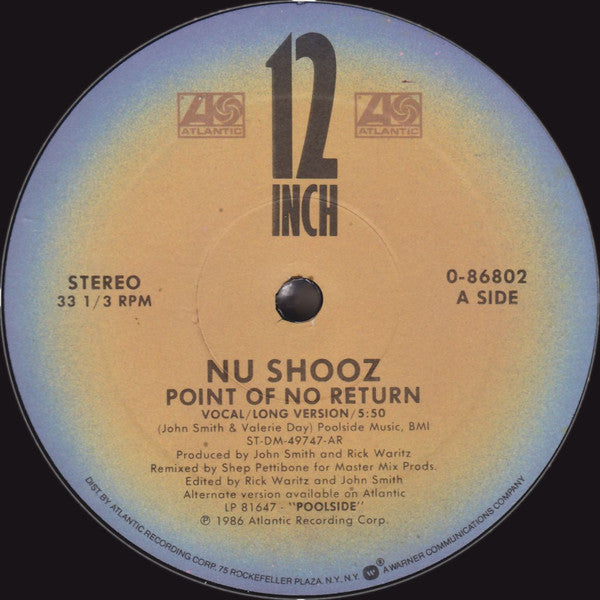 Nu Shooz - Point Of No Return (Extended Version)