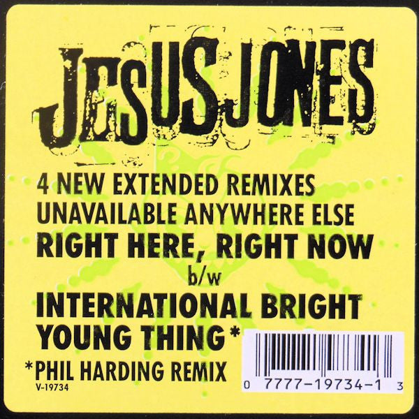 Right Here, Right Now / International Bright Young Thing