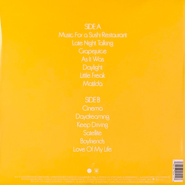 Harry Styles - Harry’s House [CLEAR YELLOW VINYL]