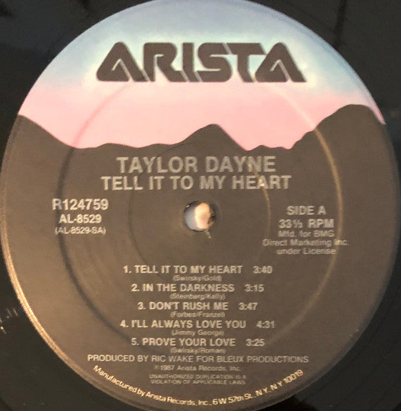 Taylor Dayne - Tell It To My Heart