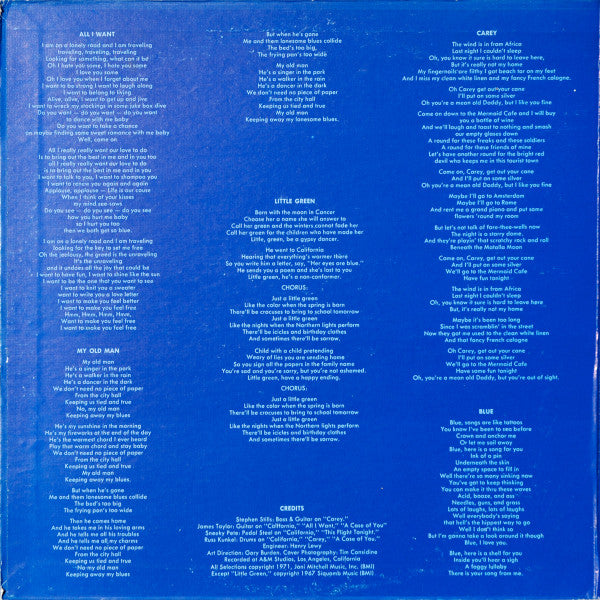Joni Mitchell - Blue