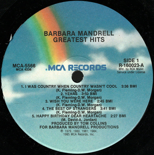 Barbara Mandrell - Greatest Hits
