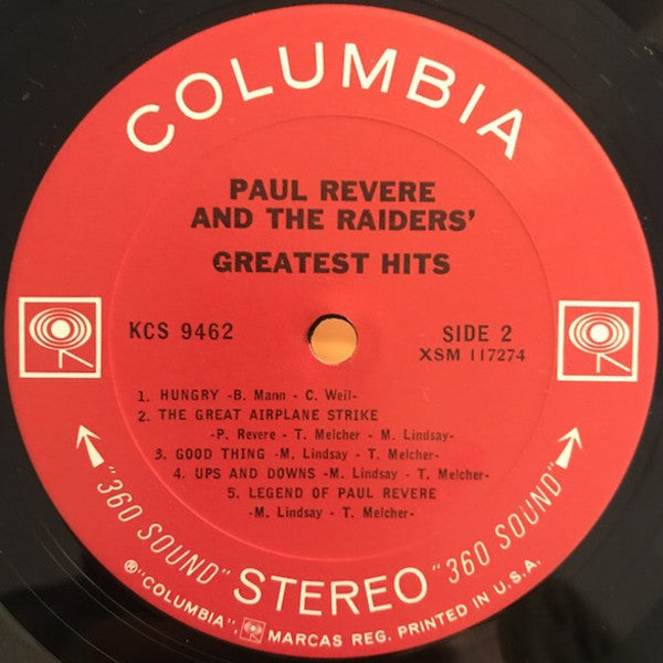 Paul Revere & The Raiders' Greatest Hits