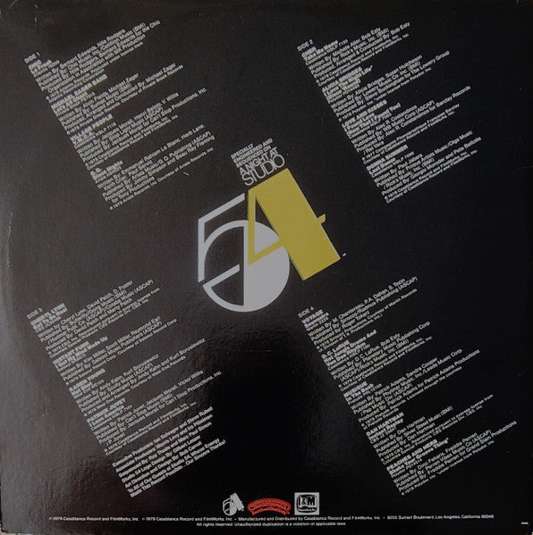 Various - A Night At Studio 54