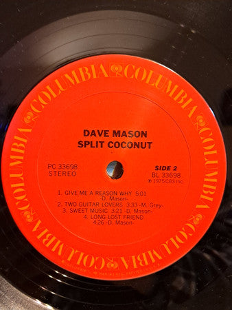 Dave Mason - Split Coconut