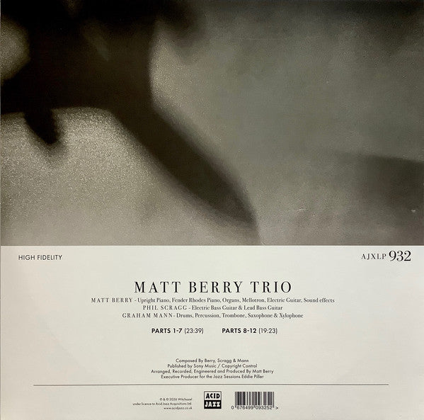 Matt Berry Trio - Everything's Peachy