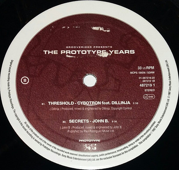 Grooverider - The Prototype Years