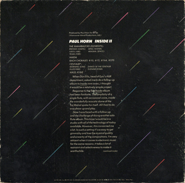 Paul Horn - Inside II