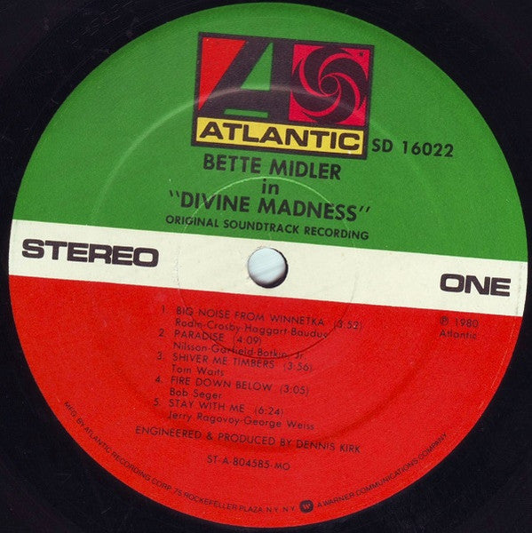Bette Midler - Divine Madness