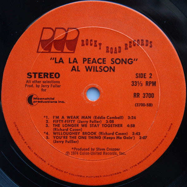 Al Wilson - La La Peace Song