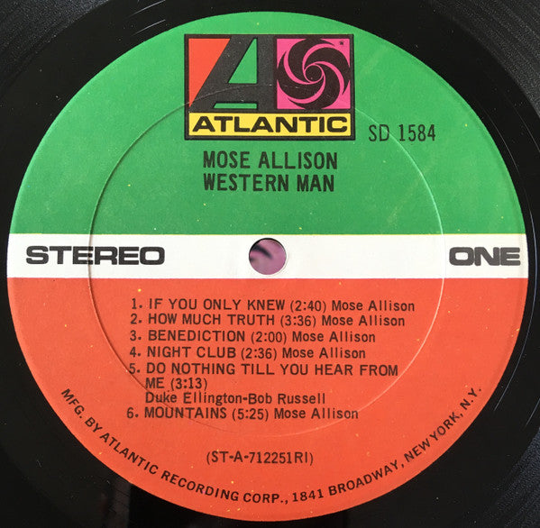 Mose Allison - Western Man