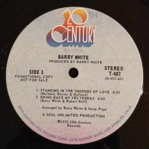 Barry White - I've Got So Much To Give