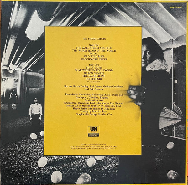 10cc - Sheet Music