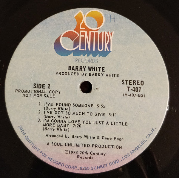 Barry White - I've Got So Much To Give
