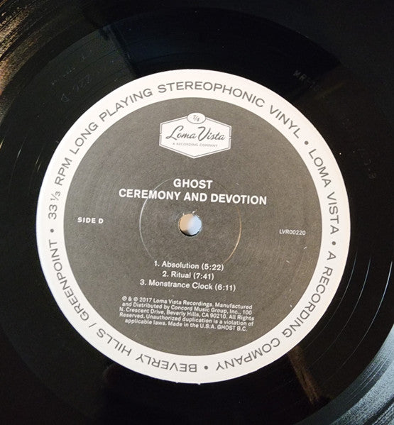 Ghost (32) - Ceremony And Devotion