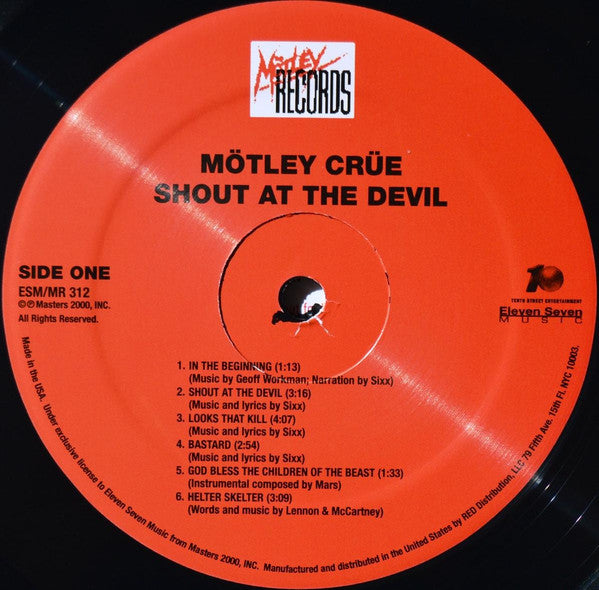 Mötley Crüe - Shout At The Devil [180g]