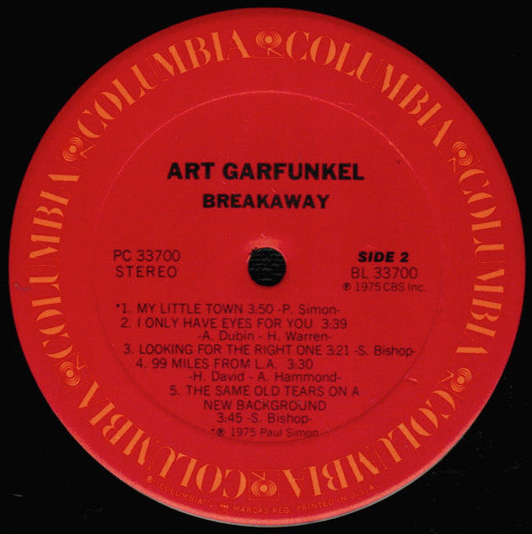 Art Garfunkel - Breakaway