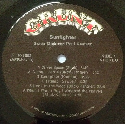 Paul Kantner - Sunfighter
