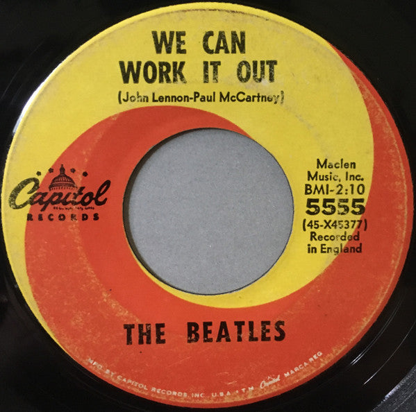 The Beatles - We Can Work It Out / Day Tripper