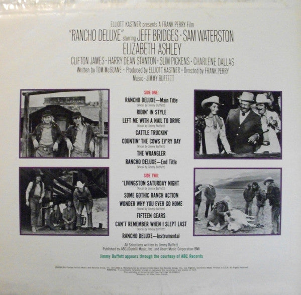 Jimmy Buffett - Rancho Deluxe (Original Motion Picture Soundtrack)